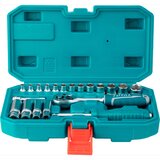 Total 20-dijelni set alata nasadnih ključeva 1/4" SMALL, 1kg / INDUSTRIAL (THT141201) | shoptok.hr