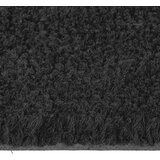  Otirač crni poluokrugli 50x80 cm čupavi od kokosovih vlakana | shoptok.hr