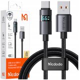 McDodo KABEL Z ZASLONOM USB-C HITRO POLNJENJE USB TIPA C 5A 66W 1M, (5000296022) | Shoptok.si