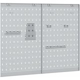 PANEL za alate 2 pcs Siva 100 x 1 x 80 cm | shoptok.hr
