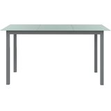  10-dijelni vrtni blagovaonski set crno-srebrni | shoptok.hr