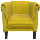  Fotelja žuta baršunasta | shoptok.hr