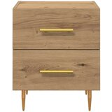 vidaXL Noćni ormar s ladicama 2 pcs Umjetnički hrast 40 x 35 x 47,5 cm | shoptok.hr