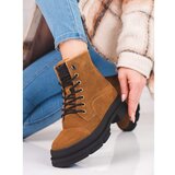 Big Star Women's leather trappers BIG STAR KK274524 Cene