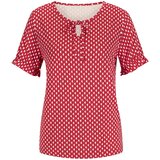 heine Majica rdeča / bela | Shoptok.si