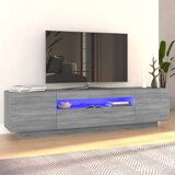 vidaXL TV ormarić s LED svjetlima boja hrasta sonome 160 x 35 x 40 cm Cijene