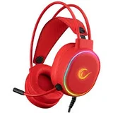 Slušalice sa mikrofonom gaming RAMPAGE ROGUE red, 7.1, PC/PS4/PS5, USB, RGB LED