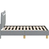  Posteljica za malčke z vzglavjem Svetlo siva 70 x 140 cm blago, (5000105094) | Shoptok.si