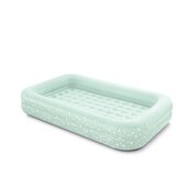 Intex Napihljiva vzmetnica s črpalko + postelja 168x107x25 cm | Shoptok.si