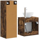  Set namještaja za kupaonicu 2 kom. Dimljeni hrast Smeđa 33 x 34.5 x 100 cm | shoptok.hr