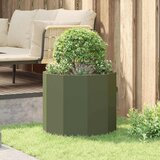  Sadilica Maslinasto zelena 60 x 60 x 50 cm Čelik | shoptok.hr
