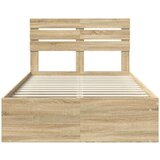  Konstrukcija postelje Sonoma 120 x 200 cm Masivno borovo les, (5000103398) | Shoptok.si