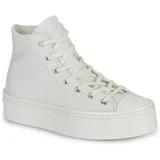 Converse CHUCK TAYLOR ALL STAR MODERN LIFT PLATFORM CANVAS Bijela