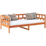  Dnevni krevet bez madraca voštano smeđi 80 x 200 cm od borovine | shoptok.hr