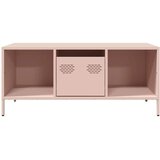  Stol za kavu ružičasti 101,5x50x43,5 cm hladno valjani čelik | shoptok.hr