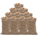 vidaXL Vreče iz jute 10 kosov 65x135 cm 100 % juta 220 gsm, (21063931) | Shoptok.si