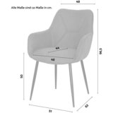 Mömax naslanjač elena, siva | Shoptok.si