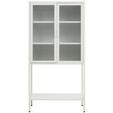 Premier Housewares Bela jeklena vitrina 75x150x35 cm Acier – | Shoptok.si