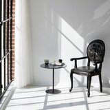 Woody Fashion Chill-Out - Black, Dark Grey BlackDark Grey Side Table Cene