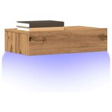 vidaXL TV ormarić s LED svjetlima Artisan hrast 60x35x15,5 cm | shoptok.hr