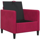 SOFA s pohranom Vinska crvena 72 x 78 x 87 cm Poliester | Shoptok.si