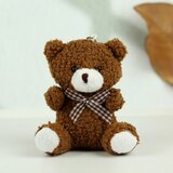 Plišana igračka/privjesak za ključeve Medo 8cm - smeđi | shoptok.hr