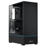 Lian Li Računalniško ohišje SUP01, ATX, Midi-Tower, ARGB, kaljeno steklo, črno | Shoptok.si