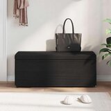  Stolica Crna 101 x 41 x 40 cm Tkanina i konstruirano drvo - Crna 100 cm tkanina | shoptok.hr