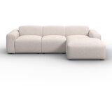Bessagi Home Kotna Sedežna Garnitura Marlo, Krem | Shoptok.si