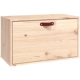 vidaXL Stenska omarica 60x30x35 cm trdna borovina, (20989451)