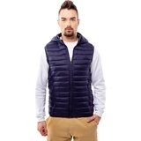 Glano Men's quilted vest - dark blue Cene