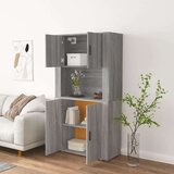  Visoka komoda siva sonome od konstruiranog drva | shoptok.hr