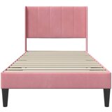  Krevetna konstrukcija Ružičasta 100 x 200 cm Baršun | shoptok.hr