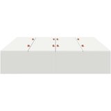  Postelja Bela Les Dvoposteljna Razširljiva, (22051161) | Shoptok.si