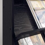  Polica za časopise Crni hrast 70 x 41 x 96 cm Konstruirano drvo | shoptok.hr