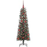 vidaXL Umestno božično drevo med 150 LED Zelena 40,5 x 40,5 x 120 cm | Shoptok.si