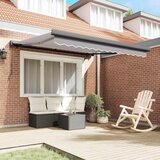 Povlačivi tende Svjetlosiva 300 x 250 cm Platno i Aluminij | shoptok.hr