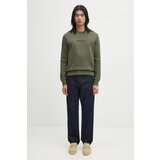 Fred Perry Puloverji EMBROIDERED SWEATSHIRT Zelena | Shoptok.si