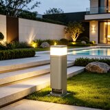 Brilagi Spoljašnja lampa sa 2 SCHUKO utičnice PILLAR 1xG9/11W/230V IP44 siva | Eponuda.com