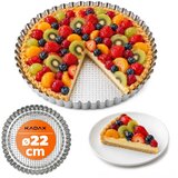 KADAX Okrogel pekač za pite s premazom proti prijemanju 22 cm, (5000354196) | Shoptok.si