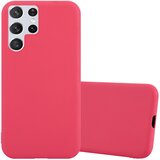 Cadorabo Case, združljiv s Samsungom v Candy Red - Zaščitni pokrov iz fleksibilnega silikona TPU, (20591180) Cene