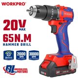 WorkPro wp390019 Aku. kompaktna udarna bušilica bez četkica (set), 20V (Li-Ion) ( WP390019 ) | Eponuda.com