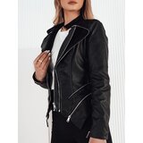 DStreet Kurtka skórzana damska AGER czarna | shoptok.hr