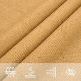  Jedro za zaštitu od sunca 160 g/m² pravokutno pijeska 4x5m HDPE | shoptok.hr