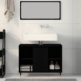  Kupaonski ormar Crna 80 x 33 x 60 cm Konstruirano drvo | shoptok.hr