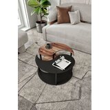Hanah home Set klub stolova Yi Yang2L 70, 2 dijela, Smeđa | Eponuda.ba