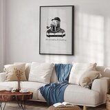 Slika - I\'m Not Smoking. I\'m Breathing (1 Part) Vertical 80x120 U crnom drvenom okviru | shoptok.hr