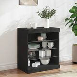  The Living Store Komoda z LED lučkami črna 60,5x37x67 cm - Komoda, (21502393) Cene