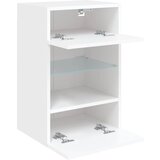  Zidni TV ormarić s LED svjetlima bijeli 40 x 30 x 60,5 cm | Eponuda.ba
