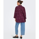 Only Bluza 'ONLNEW LINA GRACE' vinsko rdeča / bela | Shoptok.si